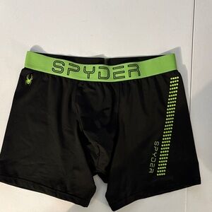 Spyder Men's Boxer Briefs with Green Accents